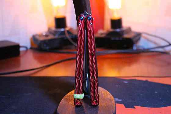 Тренировочный нож Kraken v3 бабочка баллисонг Новый Киев