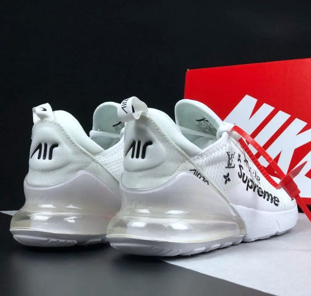 Кроссовки Nike 270 Мужские Белые Найк с Амортизацией Тканевые (размеры: 40,41,42,43,44,45) - 011 Днепр - изображение 9