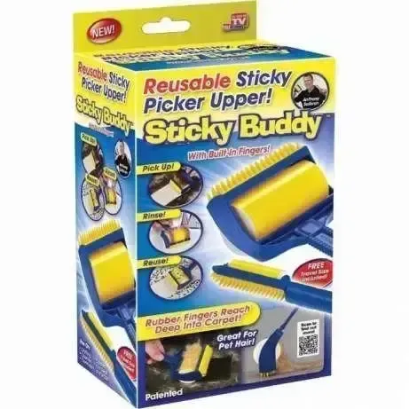 Липкий валик для уборки Sticky Buddy Коломия