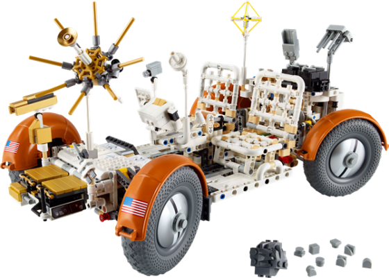 Конструктор LEGO Technic Місячний автомобіль NASA Apollo 1913 деталей (42182) Харків