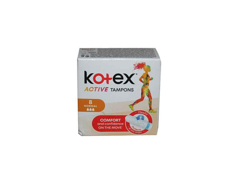 Тампони Active Normal гігієнічні 8 шт. ТМ KOTEX   Solmir Київ - фото 1