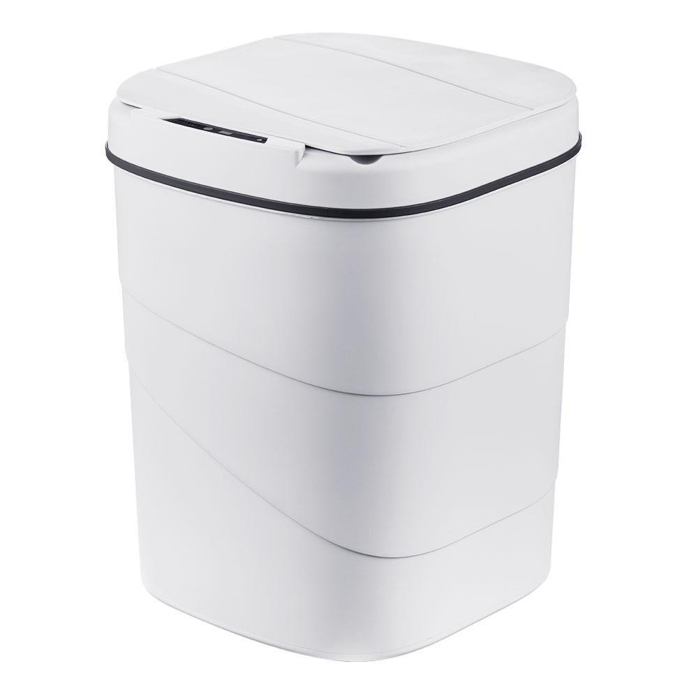 Сенсорне відро для сміття на 13л,Білий SBR Київ - фото 4