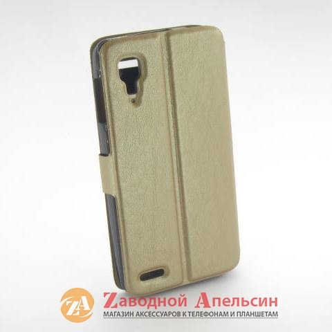 Чохол книжка Lenovo P780 Smart Case gold Одеса - фото 5