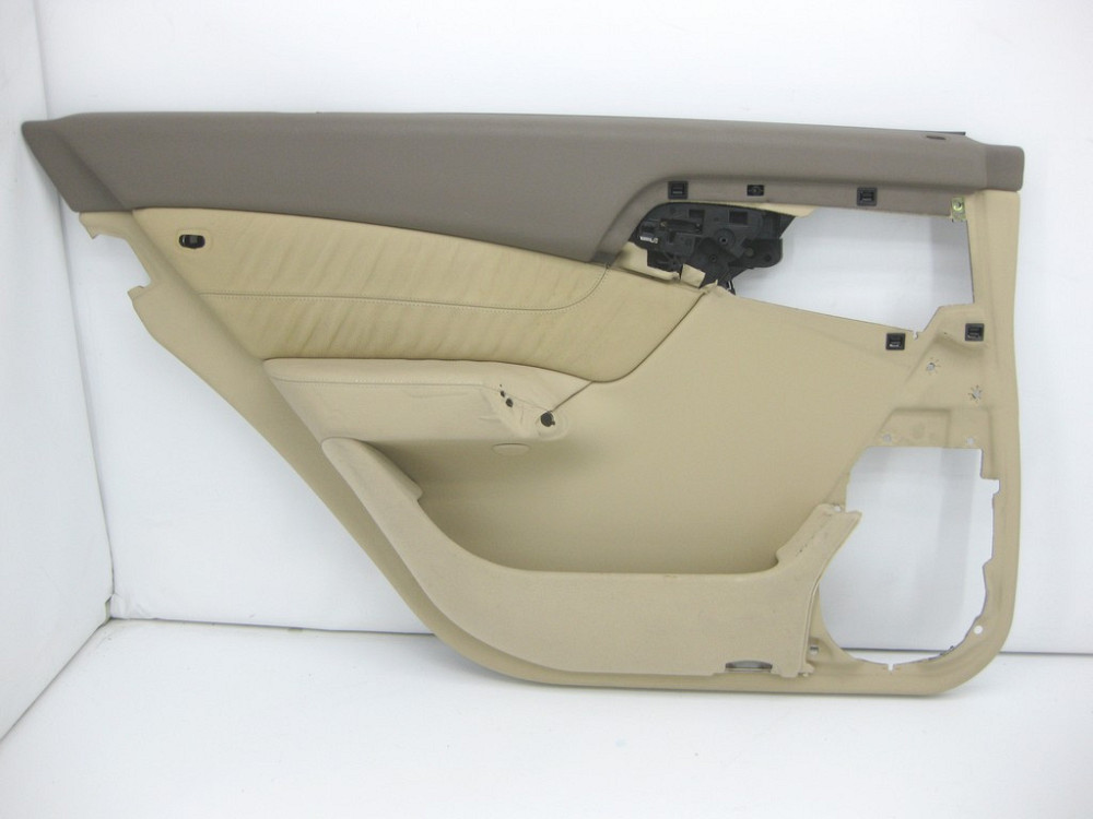 Mercedes-Benz  A2207309762 1B22 Карта задніх лівих дверей шкіра колір бежевий S-class long V220 Одесса - изображение 1