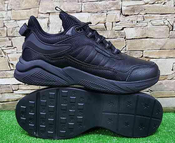 Мужские кожаные кроссовки BaaS Frend,производство Польши Киев