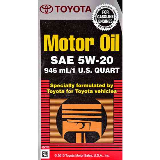 Моторне масло Toyota Motor Oil 5W-20 946 мл Львів