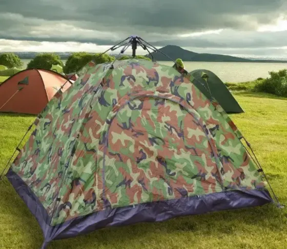 Палатка автоматическая местная Камуфляж 2-х местная Коломыя