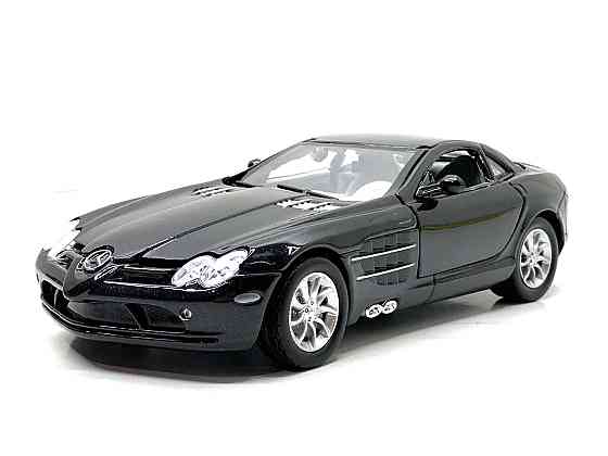 Машина Автосвіт Mercedes slr інерційна відчиняються двері капот 19см Чорний (AP-1898) Чернігів
