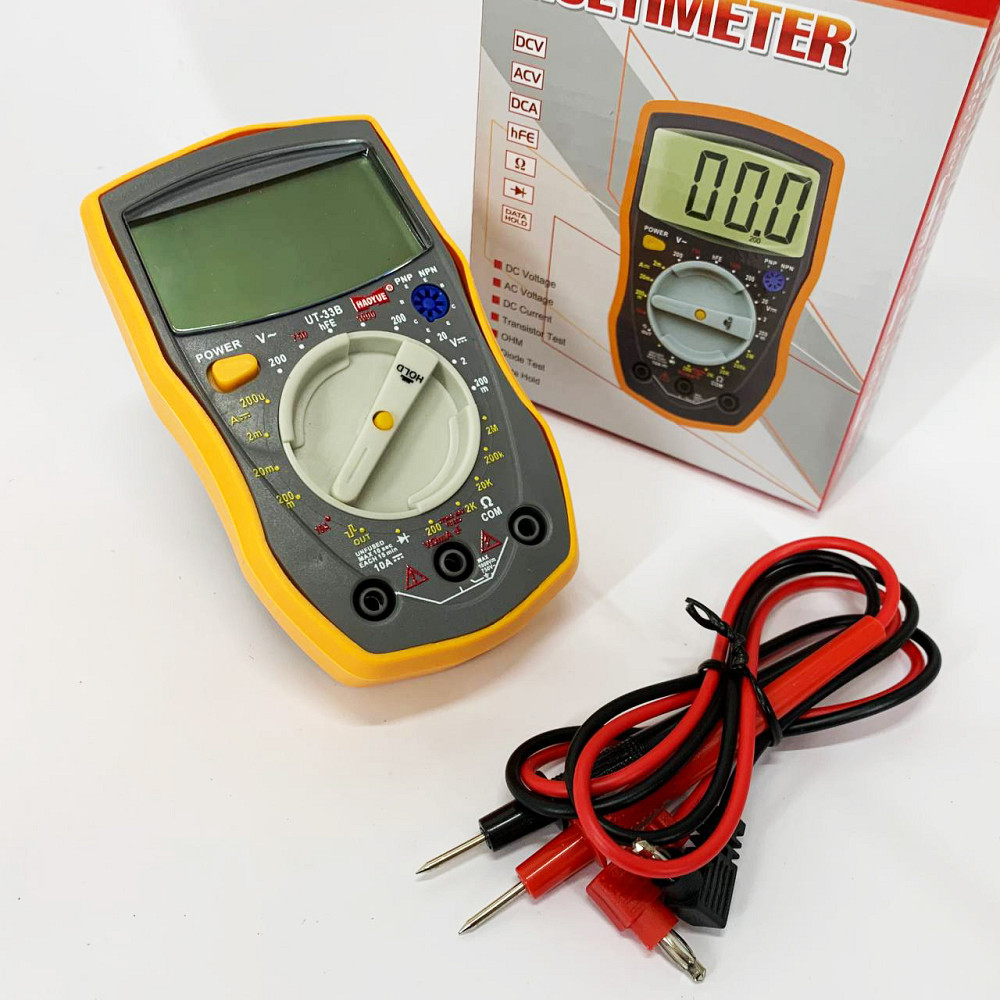 Мультиметр електрика HAOYUE UT33B, Цифровий мультиметр для дому Якісний QH-75 Львів - фото 5