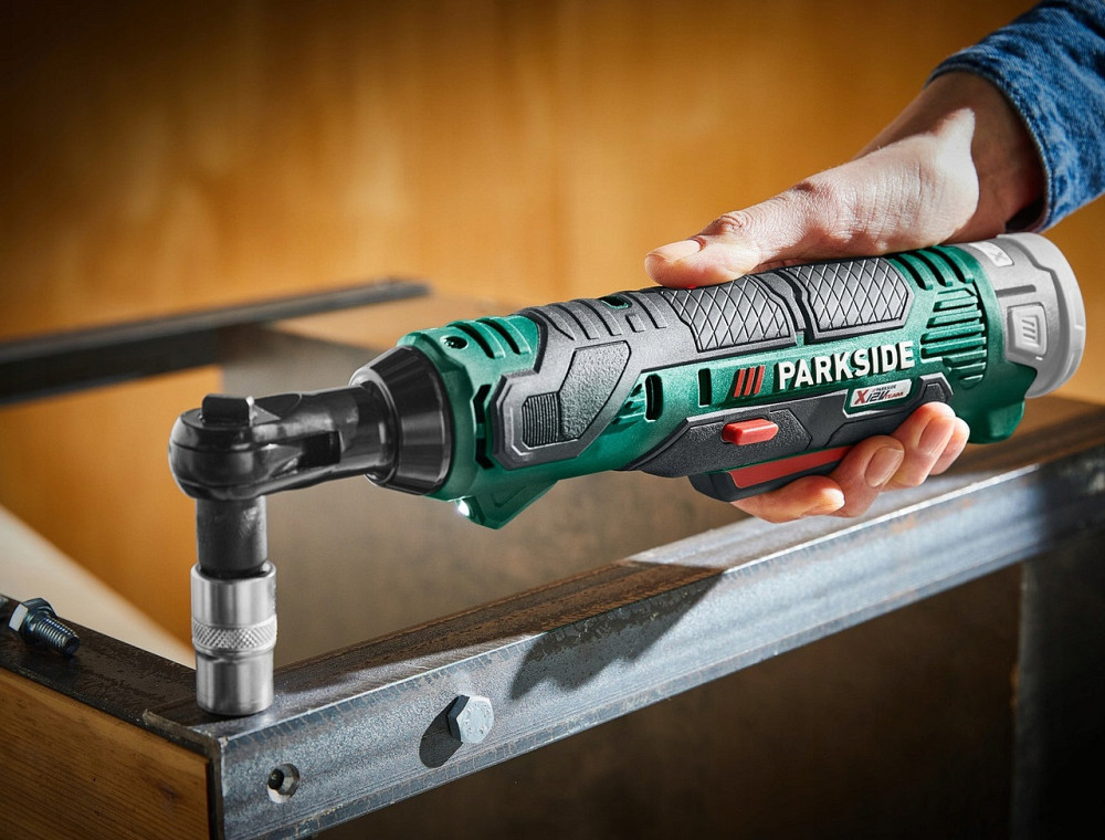 Акумуляторна тріскачка гайковерт кутовий 54 Нм 3/8» з кейсом Parkside (PAR 12 B1) 12 В Нововолинськ - фото 10