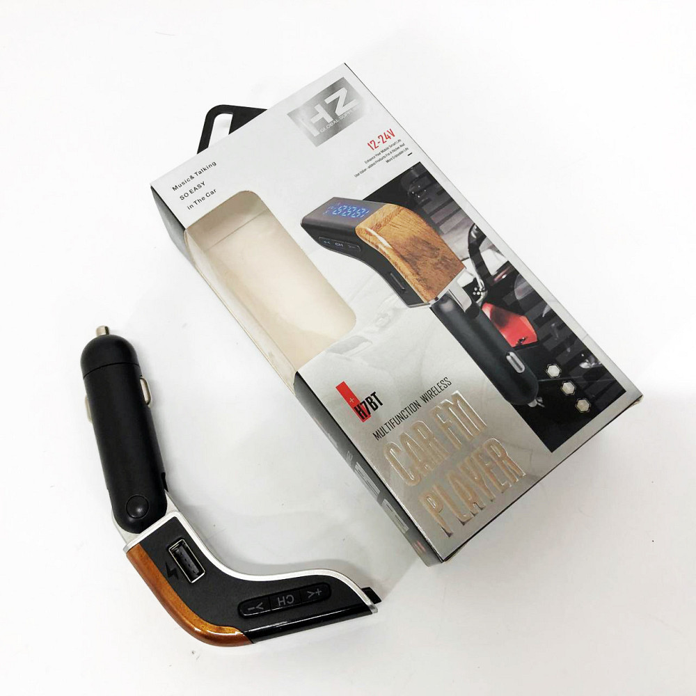 Fm трансмітер в машину H7 BT, Пристрій для відтворення музики в автомобілі, FM модулятор з bluetooth OL-51 Львів - фото 7