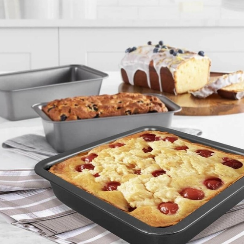 Форма для випікання квадратна 22,5*22,5*4,5см MR-1104 Maestro Житомир - изображение 3