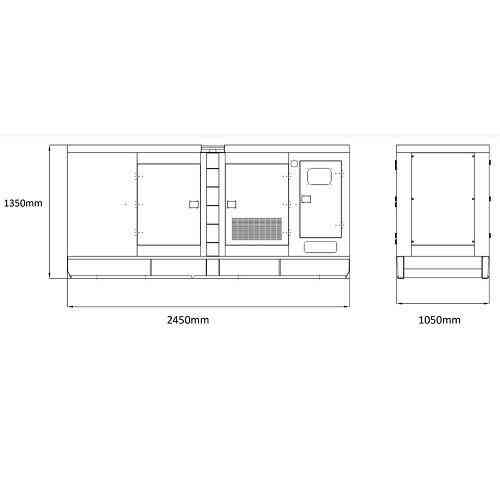 Генератор дизельный GENERGY GDS130T 101 кВт Уценка Одесса