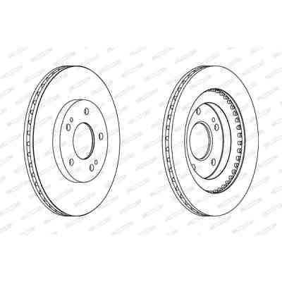 Гальмівний диск FERODO DDF1399 Вінниця