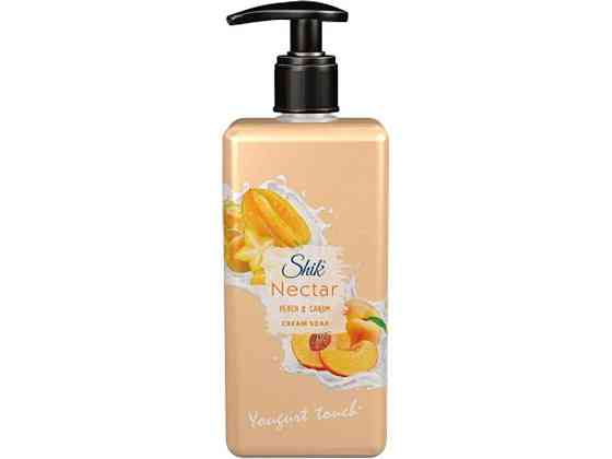 Крем-мило рідке 450мл Nectar Персик і карамболь ТМ Shik Київ