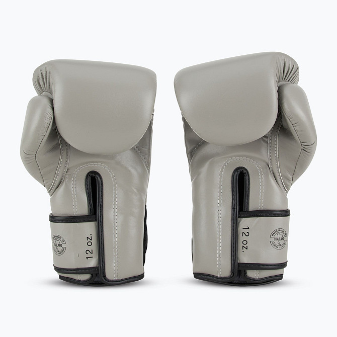 Боксерські рукавиці Fairtex BGV14 Grey 12 унцій (бинти в комплекті) Кам'янське - фото 3