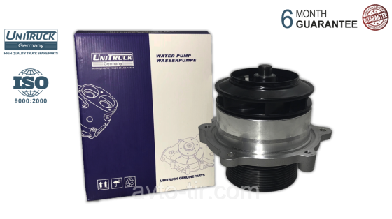 Помпа води DAF XF105 1664762 0931147 1653974 1778280 1664762 1742258 1742259 1747962 1828141 1828142 1828162 Луцьк