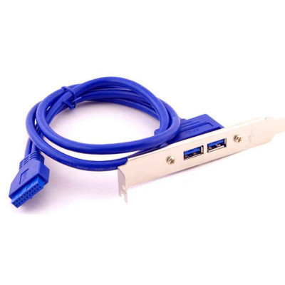 Кабель питания косичка (для системної плати), 2xUSB 3.0 Atcom (15259) Винница - изображение 3