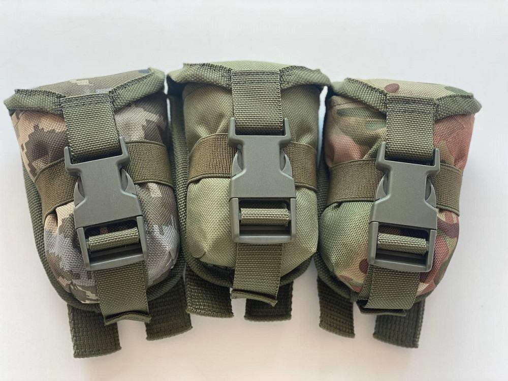 Подсумок для одной Гранаты MOLLE Пиксель Одесса - изображение 5