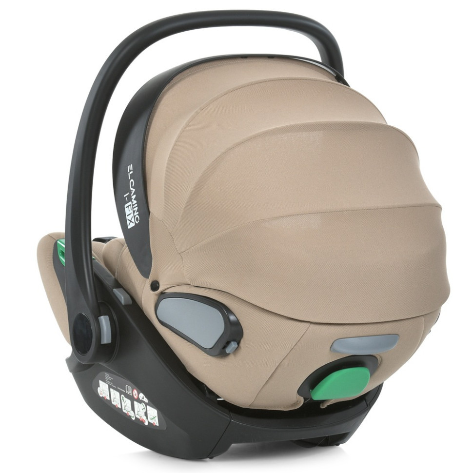 Детское автокресло i-FIX ME 1110 Natural Beige Винница - изображение 2