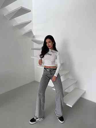 Женский укороченный лонгслив микродайвинг Молочный Одесса