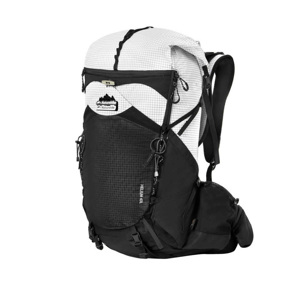 Рюкзак туристичний Naturehike Helium CNK2450XB016, 40 л, білий, L Київ - фото 1