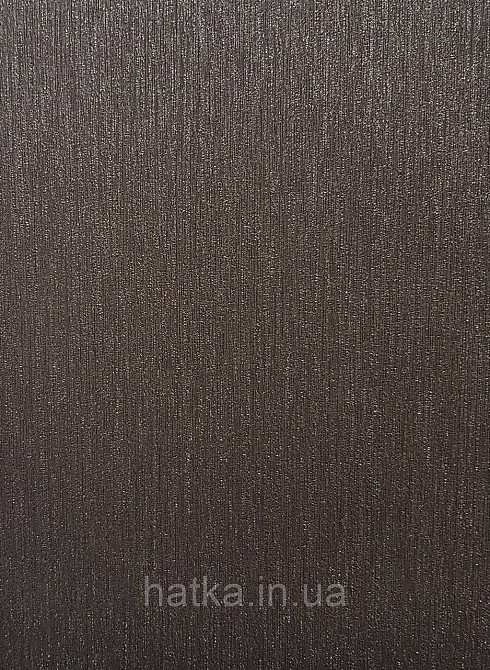 Обои винил на флизелиновой основе Rasch Incanto 1.06х10 однотонные тонкая полоска с глянцем темно коричневые Киев - изображение 1