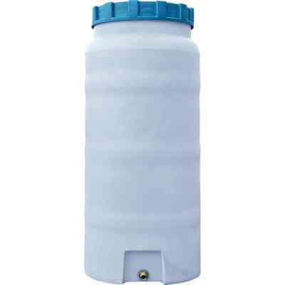 Ємність для води Пласт Бак вертикальна харчова 100 л біла (163) Вінниця