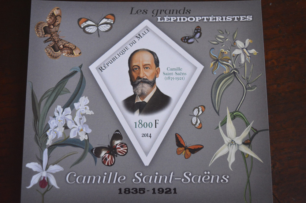 Мали. Личности.Фауна. Блок. 2014 год (Д) Полтава - изображение 1