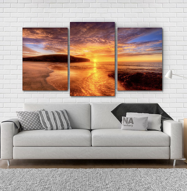 Модульна картина Захід Art-2_3 Київ - фото 2