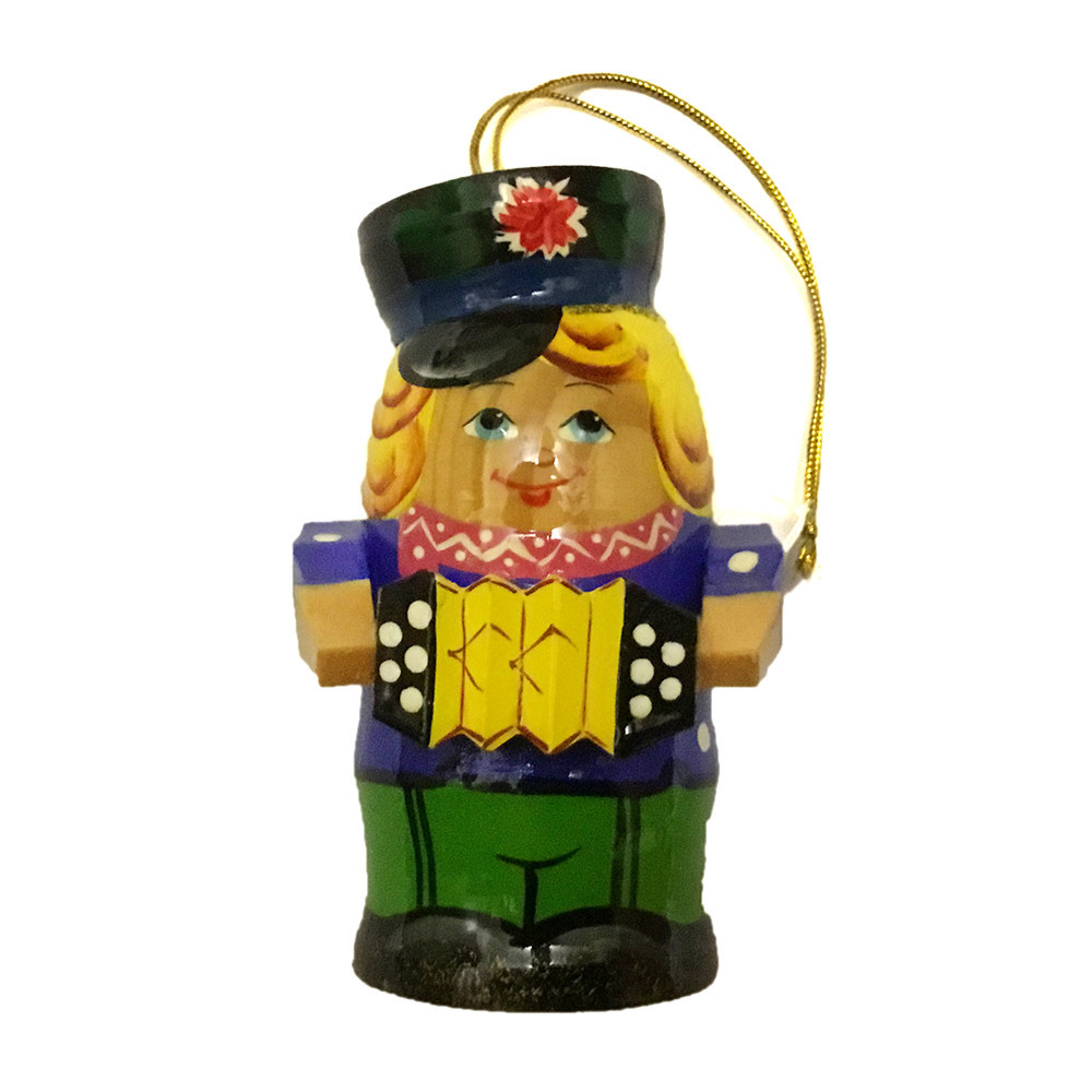 Іграшка ялинкова дерев'яна Київ - фото 1