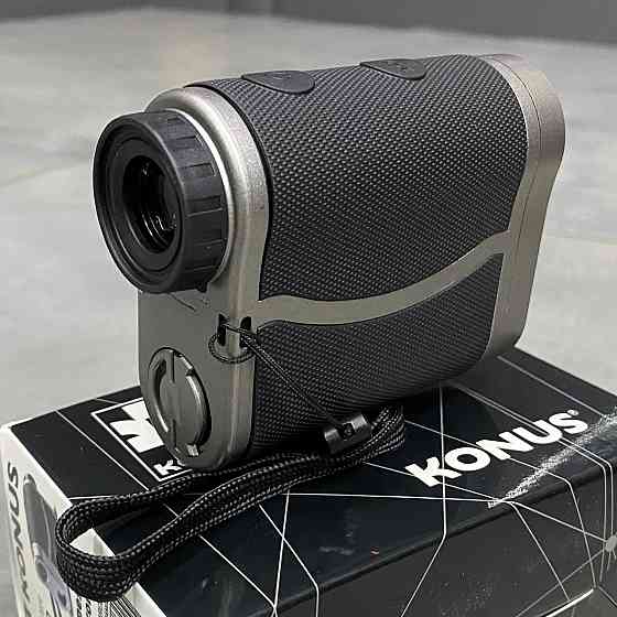 Дальномер лазерный KONUS RF-1500, 6x25, дальность 5-1500 м, с компенсацией угла наклона и сканированием Solmir Киев