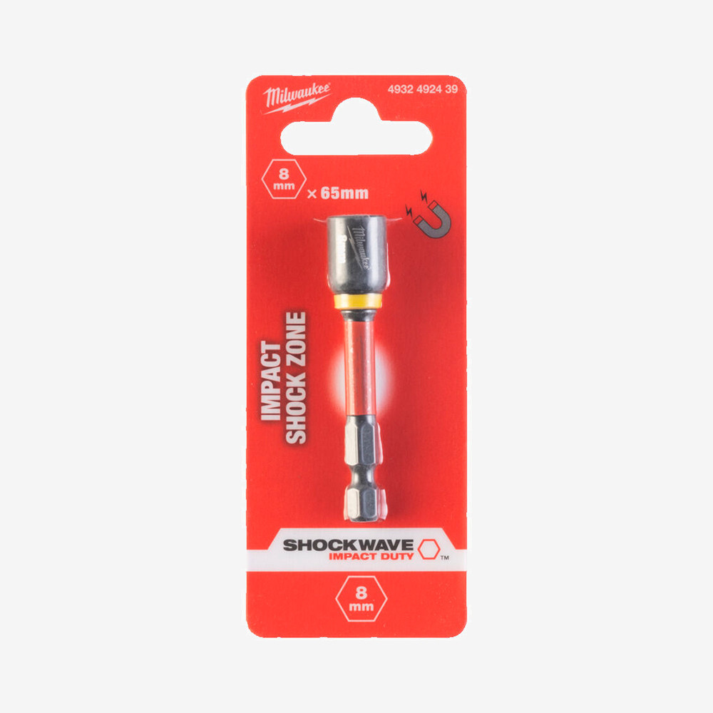 Насадка торцевая магнитная под внешний 6-гранник ShW MILWAUKEE, 8х65мм Одеса - фото 2