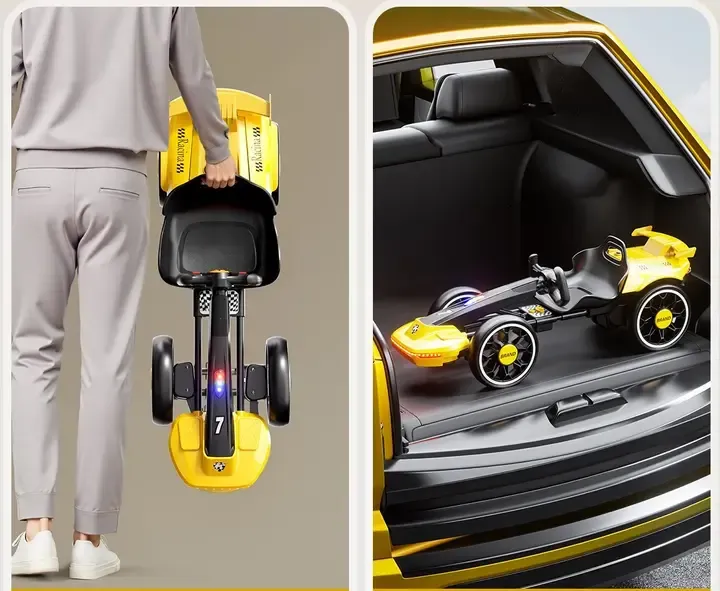 Hengda Электромобиль сложен с аккумулятором 6V 4.5Ah и скоростью до 6 км/ч/M-6072 Eco Koleso же Коломия - фото 2