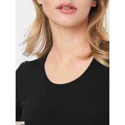 Футболка Kappa T-shirt Mezza Manica Girocollo K2501 Nero чорний M (8054954012505) Вінниця