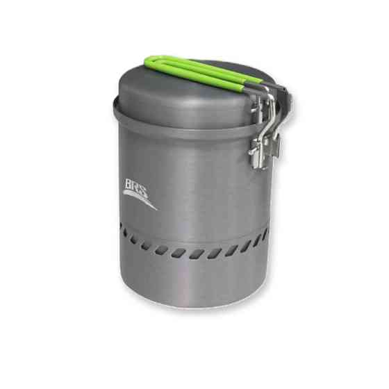 Набір туристичного посуду (каструля + сковорідка) BRS-TS19B, 1,7л, алюміній Київ