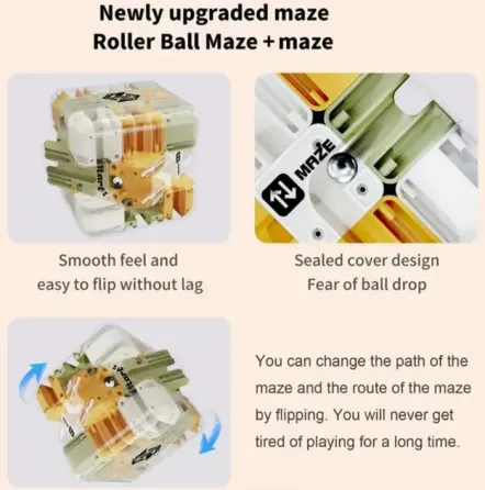 Лабиринт головоломка в форме куба 3D Коломыя