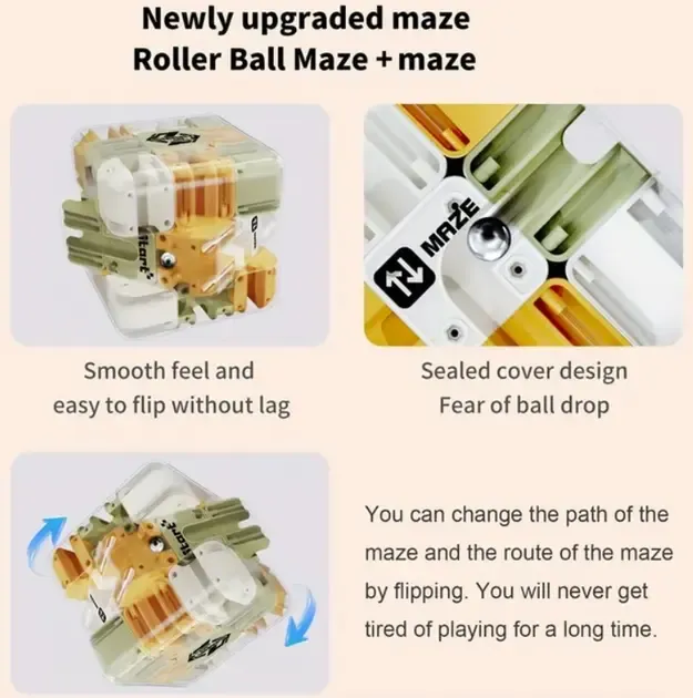 Лабиринт головоломка в форме куба 3D Коломыя - изображение 6