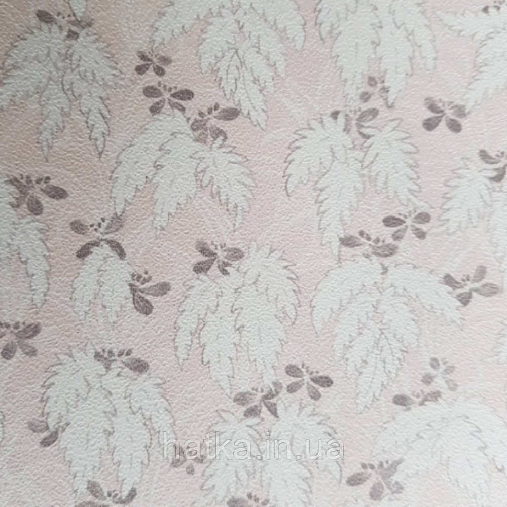 Шпалери флізелінові дитячі еко Lutece Tartine et Chocolat маленькі гілочки білі квіточки на рожевому Київ - фото 3