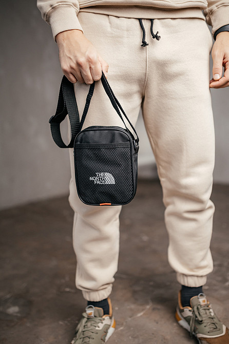 Барстека Nike, Чоловіча сумка через плече, Текстова барсетка на три відділення, Брендаова сумкаMasterSem Київ - фото 4