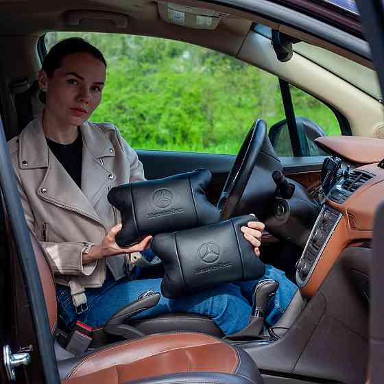 Подушка для сиденья для автомобильного кресла, Подушки под голову в машину, Подушки с логотипом JE-87 Киев