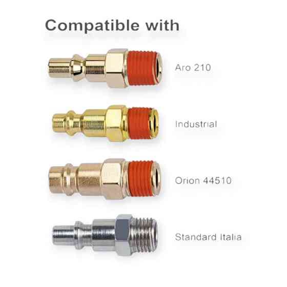 Быстросьёмное соединение с клапаном под резьбу 1/2