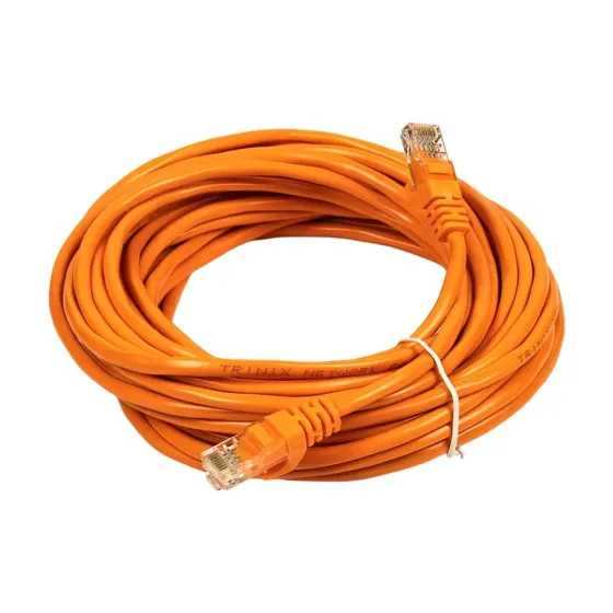Патч-корд мережевий гігабітний Trinix UTP, RJ-45, CAT.5 15m Orange (73-00641) Київ