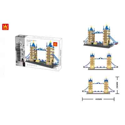 Конструктор Wange Тауэрский мост, Лондон, Англия (WNG-Tower-Bridge) Винница