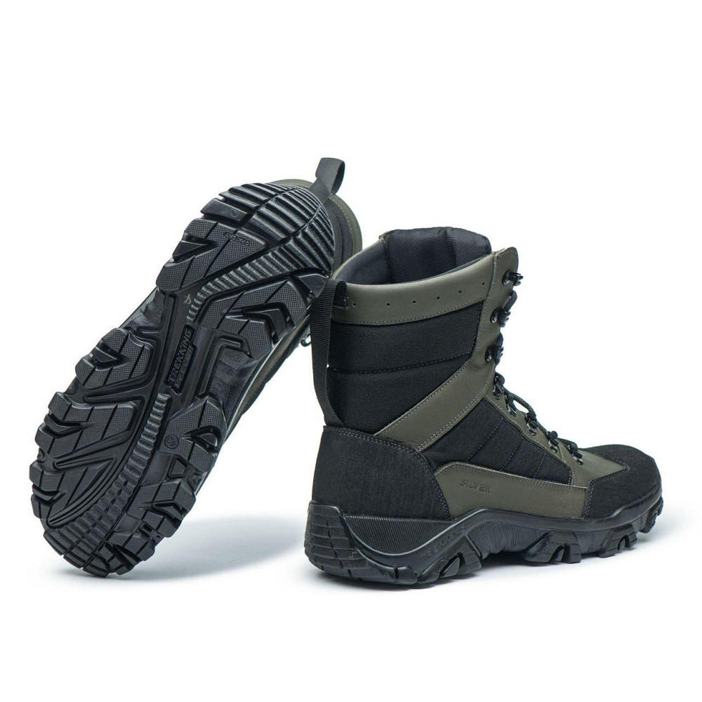 Зимові, справжні чоловічі тактичні черевики, берці, вологостійкі, водонепронекні хакі 42 (28) Харків - фото 9