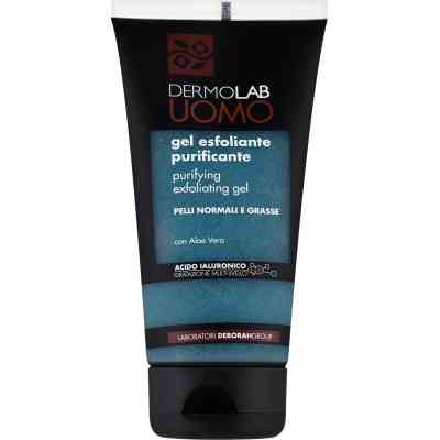 Гель для умывания Dermolab Uomo Отшелушивающий для нормальной и жирной кожи 150 мл (8009518392883) Винница