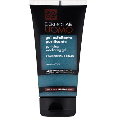 Гель для умывания Dermolab Uomo Отшелушивающий для нормальной и жирной кожи 150 мл (8009518392883) Винница - изображение 1