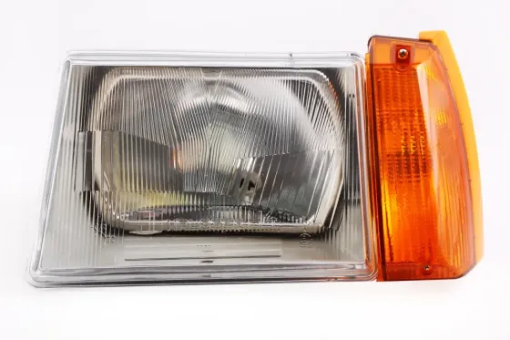 Фара  Славута АЭА с оранж. повор. левая (серый корпус) Винница