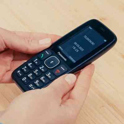 Мобильный телефон Panasonic KX-TF400 Black (KX-TF400EXB) Вінниця