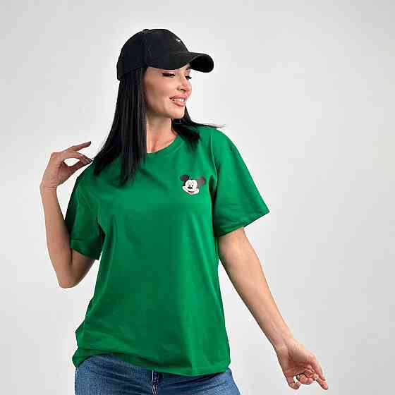 Женская футболка свободного кроя 